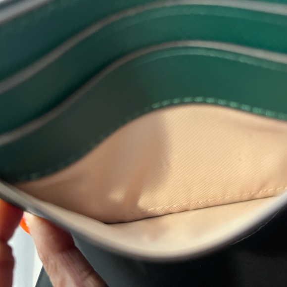 Kate Spade Madison small slim card holder size 4.08” W X 3.04” H X 0.4” D - Picture 16 of 16